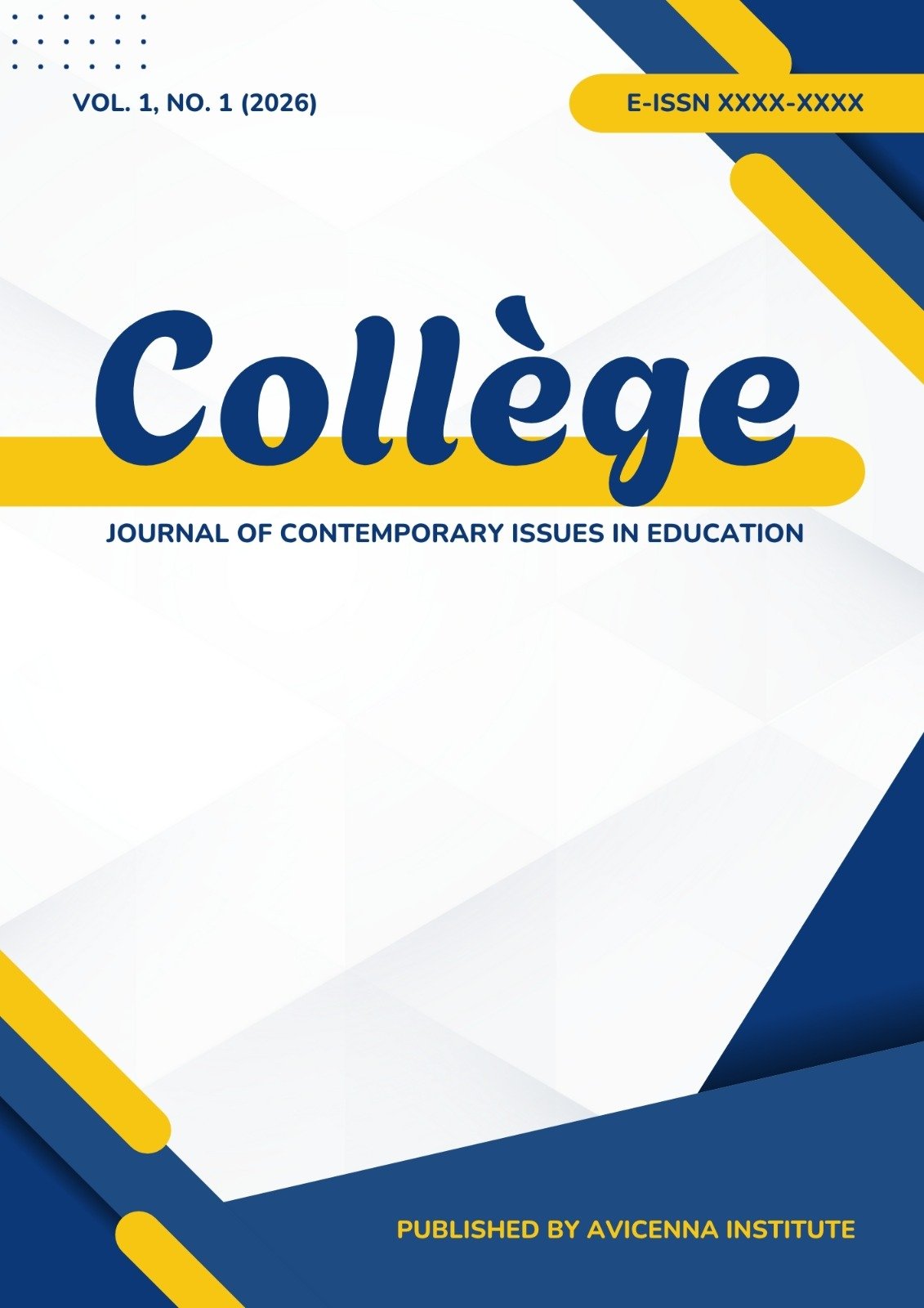 					View Vol. 1 No. 1 (2026)
				